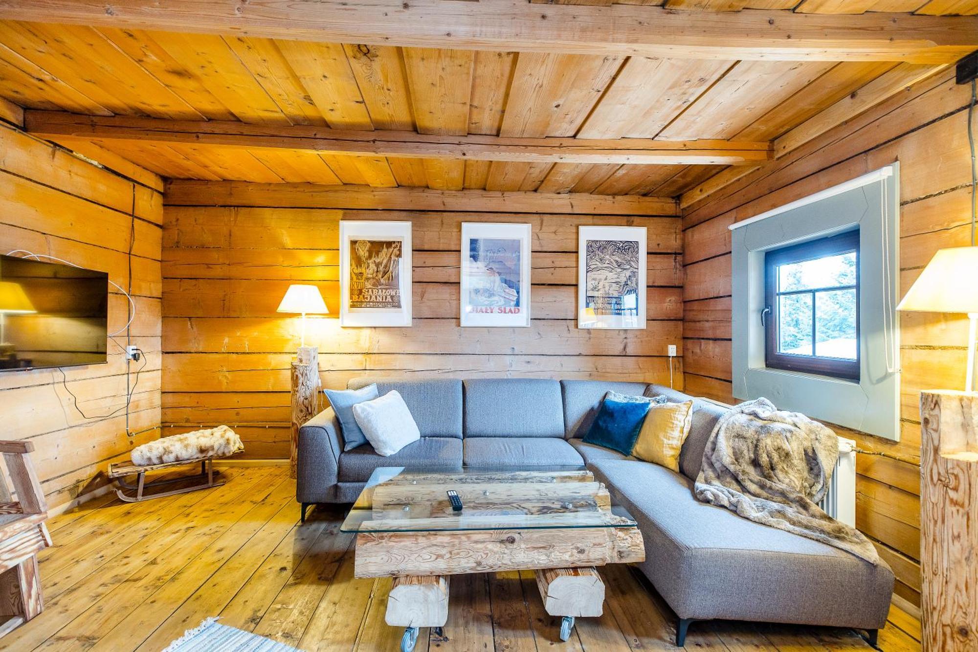 Villa Lobrotno Gazdzina - Goralska Chalupa Na Wylacznosc à Bukowina Tatrzańska Extérieur photo