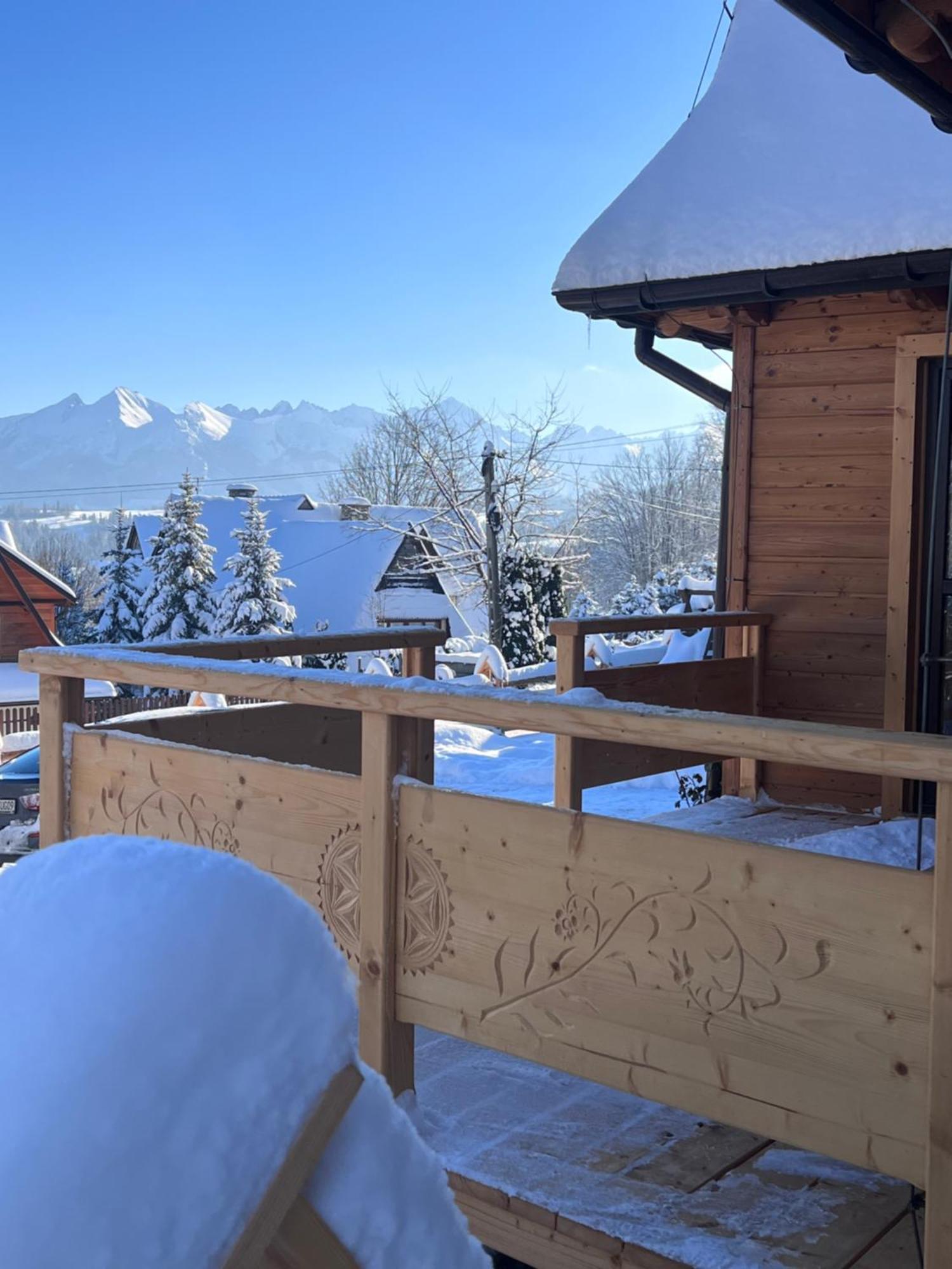 Villa Lobrotno Gazdzina - Goralska Chalupa Na Wylacznosc à Bukowina Tatrzańska Extérieur photo